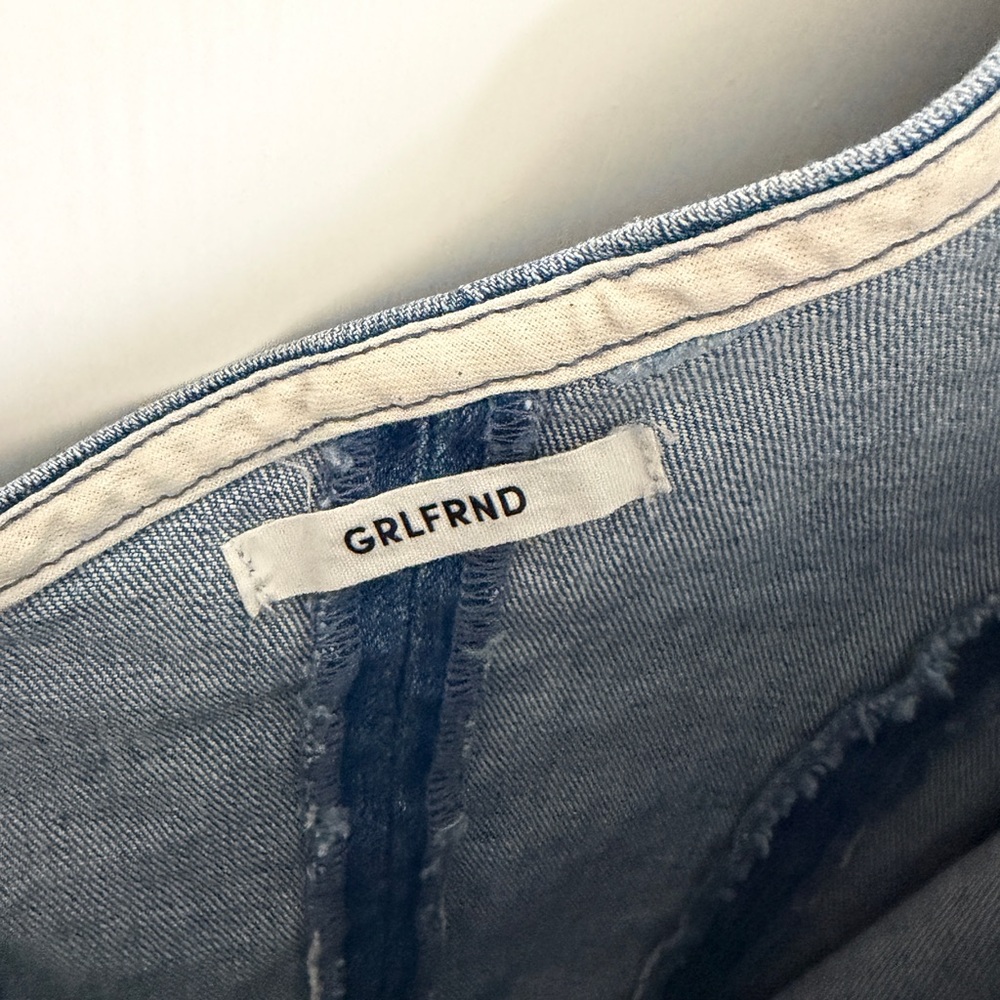 GRLFRND Denim One-Shoulder Dress - Picture 4 of 7